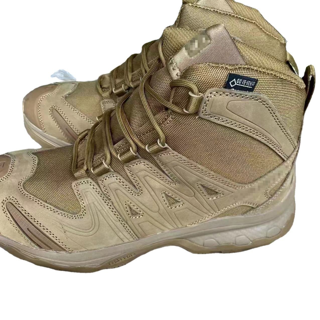2024 Coyote Olive Black Outdoor Waterproof Hiking Shoes Leather Combat Boots High Middle Low Ankle Boots