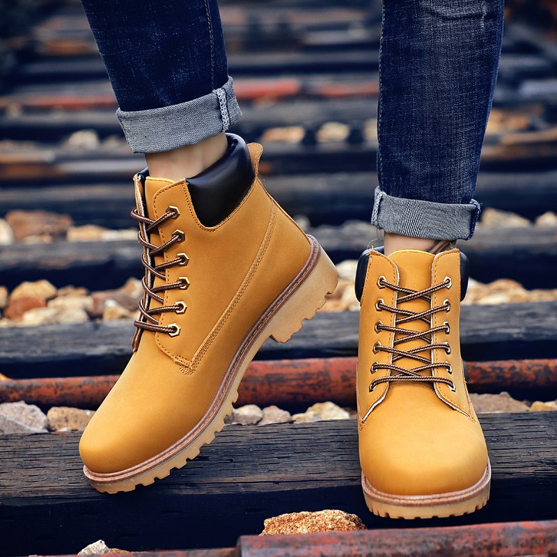 Dropshipping Heavy Duty Steel Toe Boots Shoes Mens Safety Shoes Industries Leather Working Shoes For Men Boots Construction Boot