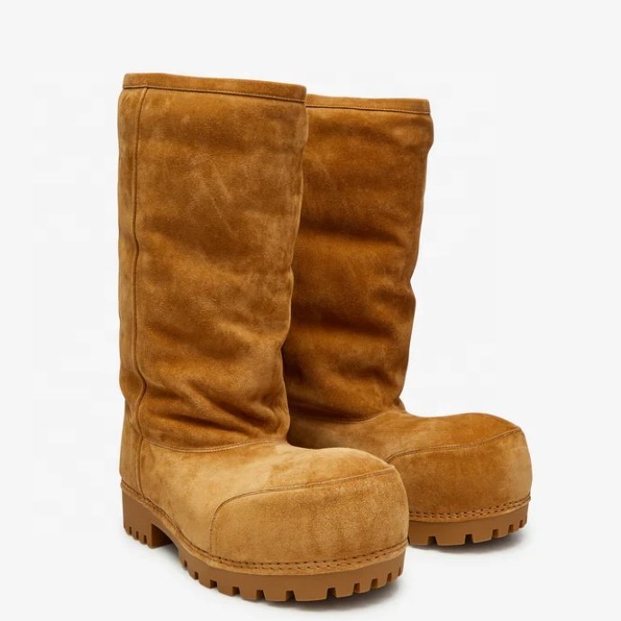 Top Quality designer Women Boot Women's Brown Alaska High Suede Boots
