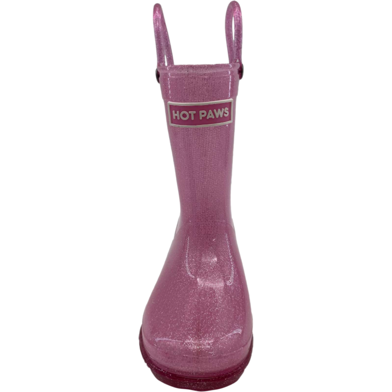 Cheap Children Easy Pull-on Jelly Glitter Sparkled Shiny PVC Waterproof Rain Boots with Handles for Kids