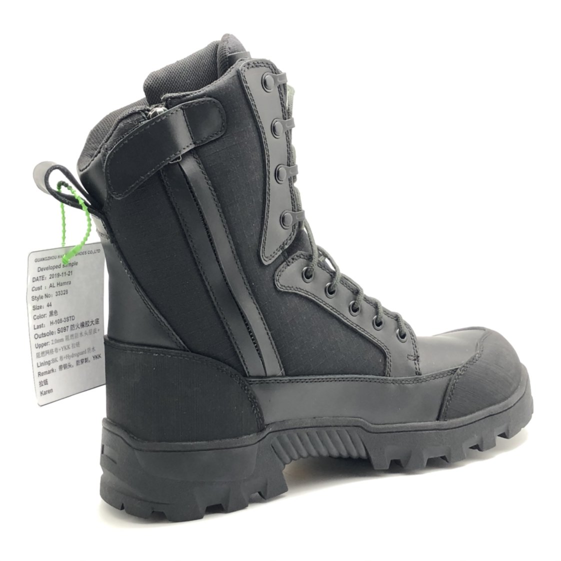 New Style fashion combat shoes tactical boot with rubber sole