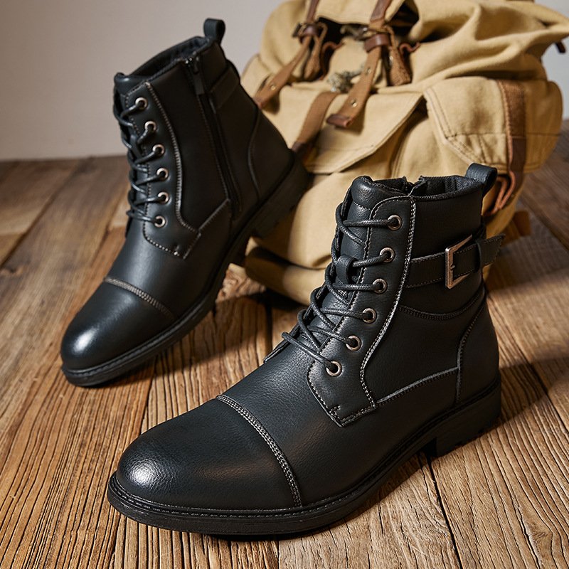 sh10179a Hot sales fashion casual high-top boot drop shipping 2024 martin boots