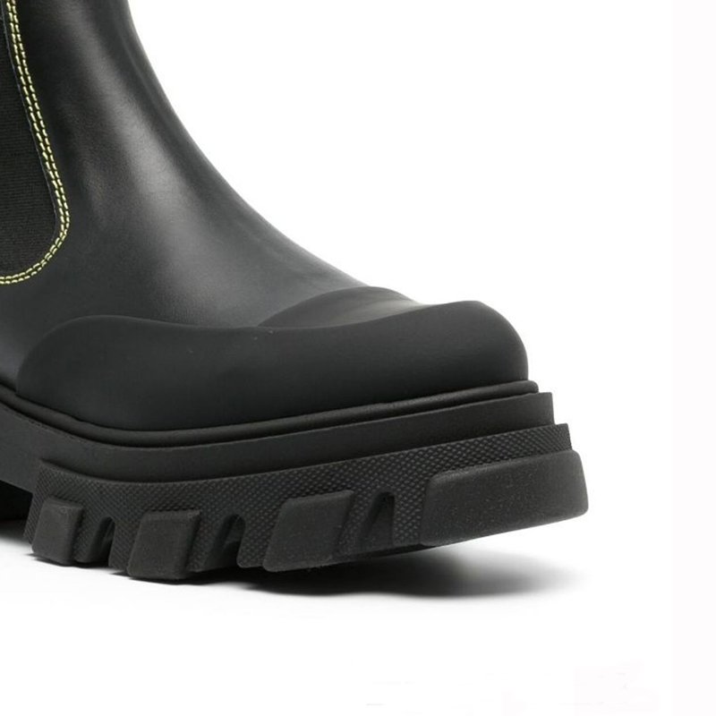 OEM ODM Wholesale factory fashion women ankle boots thick heel chelsea boots for ladies