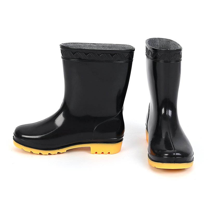 Rubber Boots for Rain Wellies Children Shoes for Kids Fishing Waterproof Safety Boot
