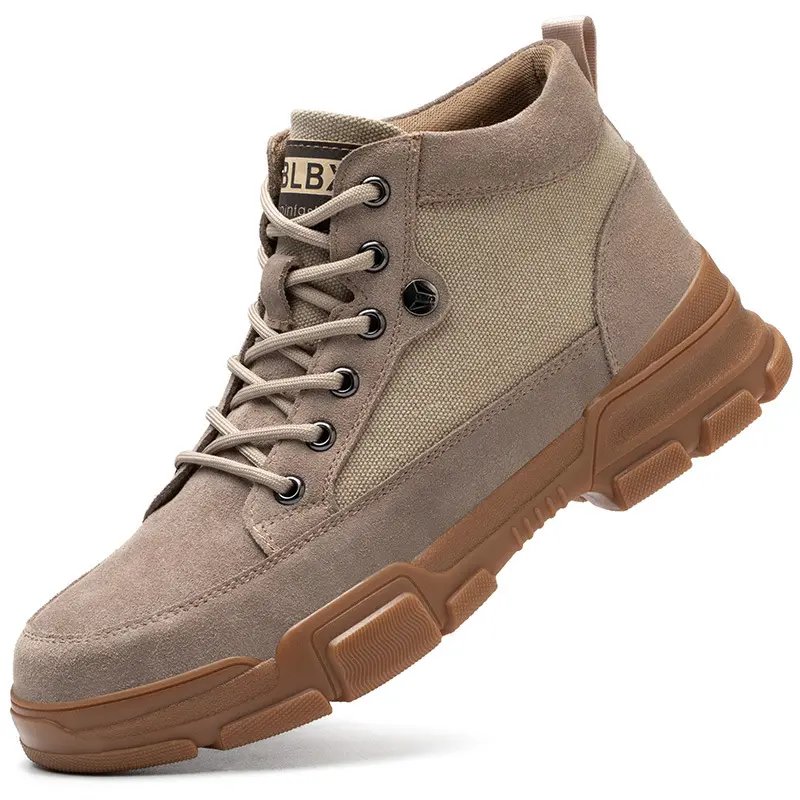 Safety Boots for Men Work Boots Functional Shoes Steel Toe Anti Static Anti Puncture Protective Men Adult Winter Shoes for Women