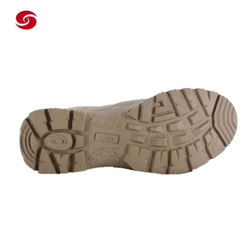 Customized Desert Security Tactical Suede Leather Light Hiking Boot tactical boots jungle shoes