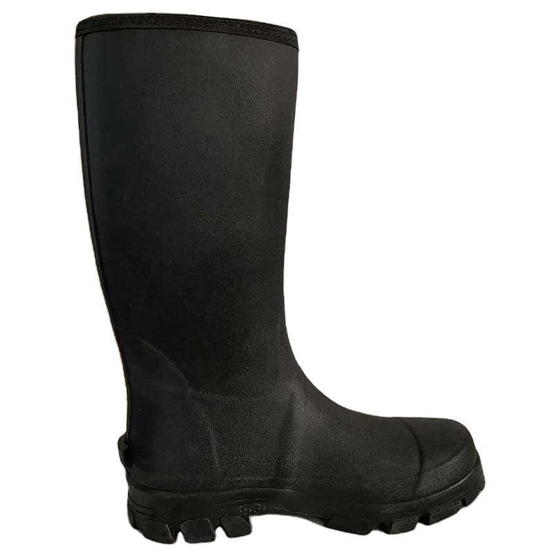 top end waterproof rubber out sole black rubber neoprene hunting boots muck boots