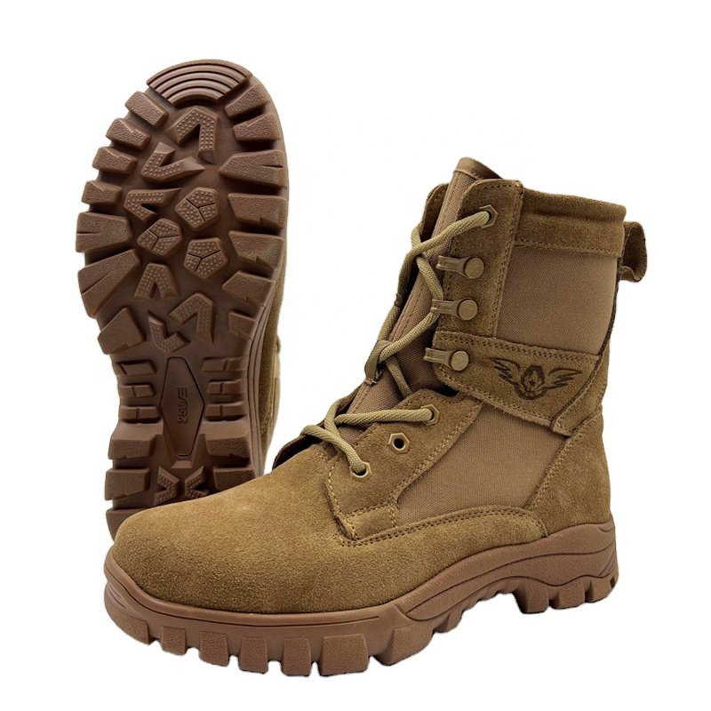 Genuine Leather Boot Hiking Shoes Safety Boots Shock-Absorbing Waterproof Outdoor Boots