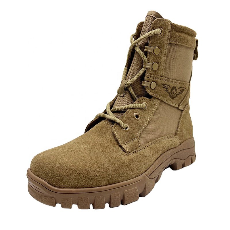 Genuine Leather Boot Hiking Shoes Safety Boots Shock-Absorbing Waterproof Outdoor Boots