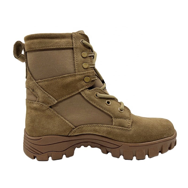 Genuine Leather Boot Hiking Shoes Safety Boots Shock-Absorbing Waterproof Outdoor Boots