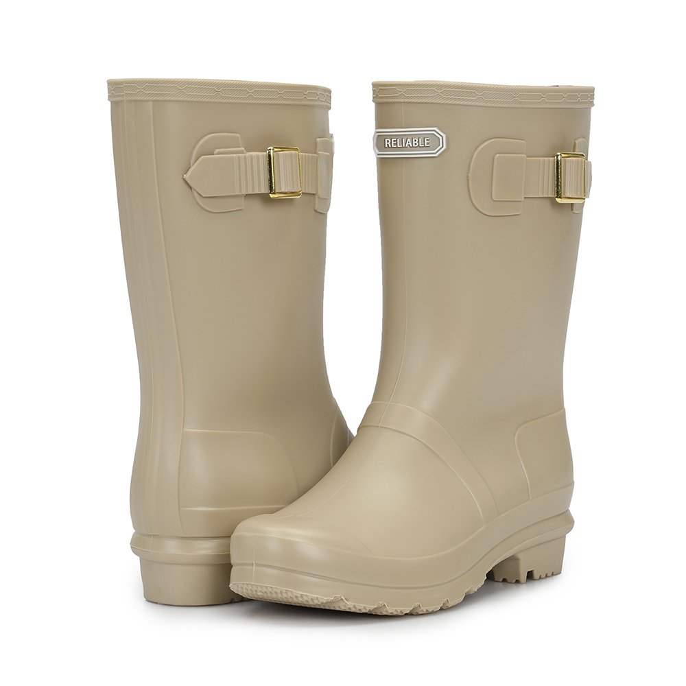 neon ankle soft rubber pvc fashion womens transparent labels rain boots gumboots