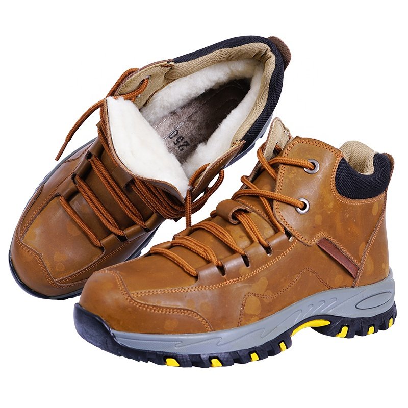 High Quality Casual Men Shoes Anti-Skid Wear-Resistant Snow Boots Hiking Shoes