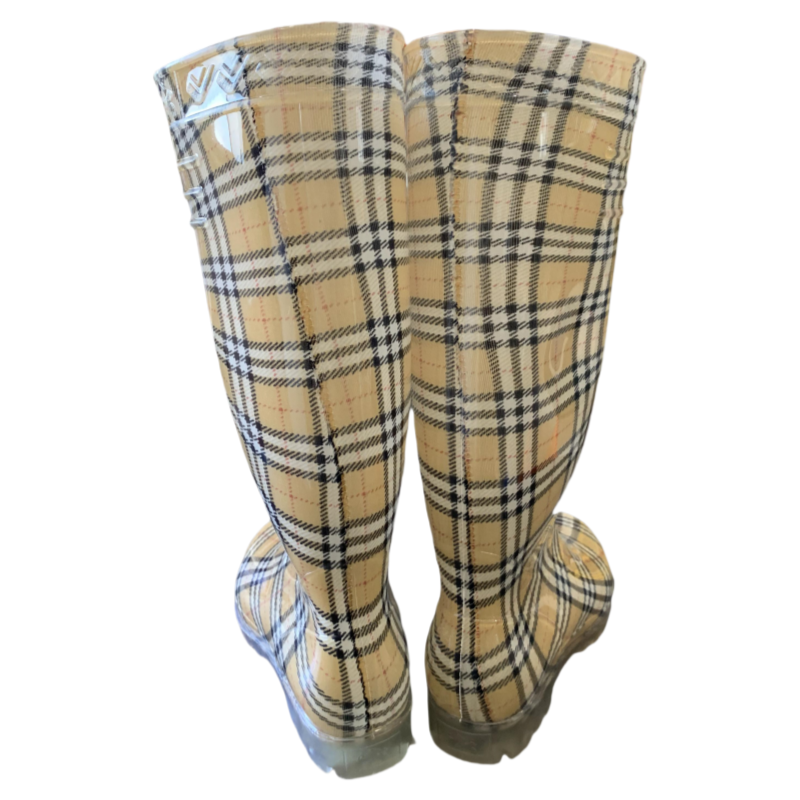 Fashion Ladies Long Rubber Boots Slip Transparent lightweight customized camouflage Rain Boots