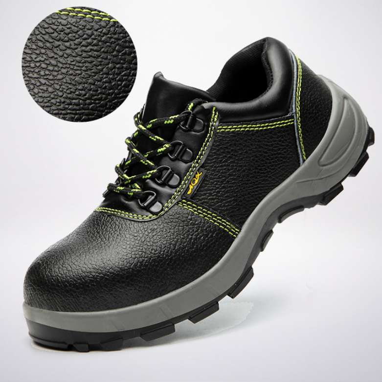 Man Fashion Ankle Work Leather Safety Boot Made In China Factory Manufacturer