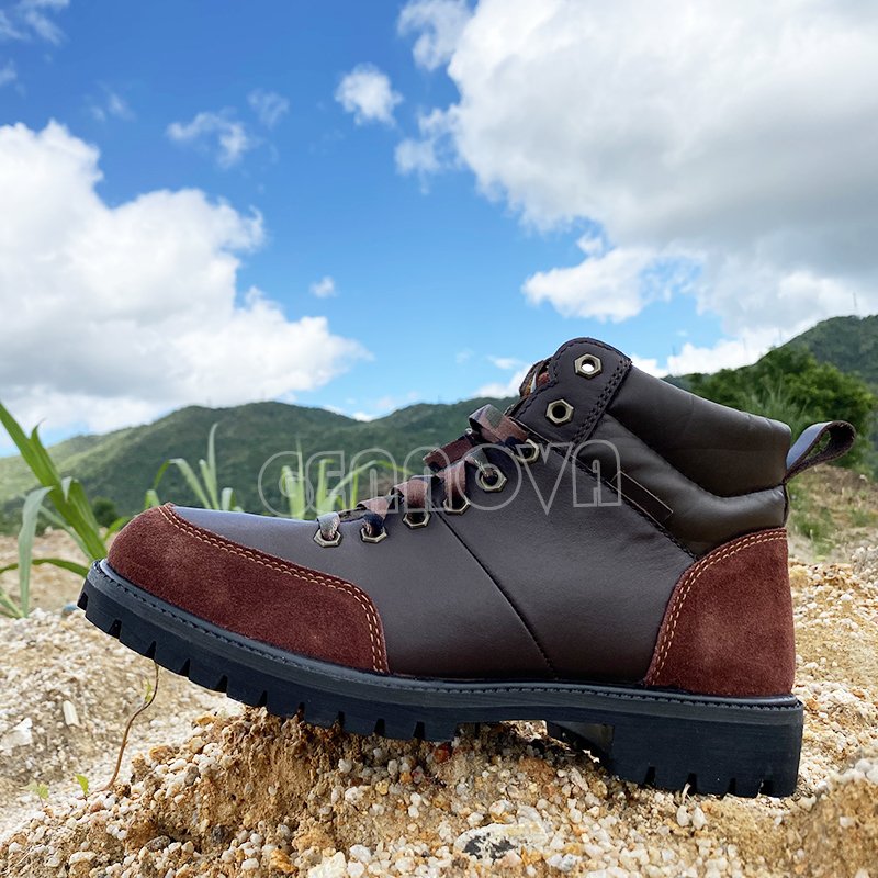 Wholesale Fashion Modern Design Ankle Mens Shoes Couple Platform Mens Winter Boots Top Layer Cowhide Upper Men Martin Boots