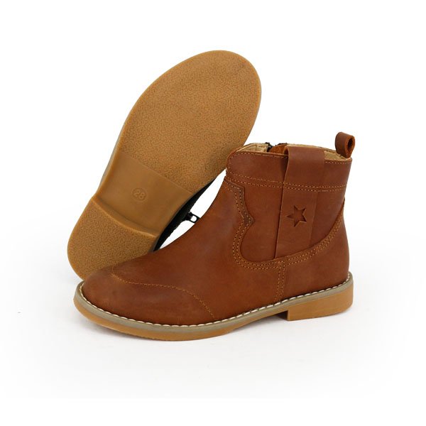 High quality wholesale fashion luxury kids winter leather boots solid color flat children outdoor casual shoes