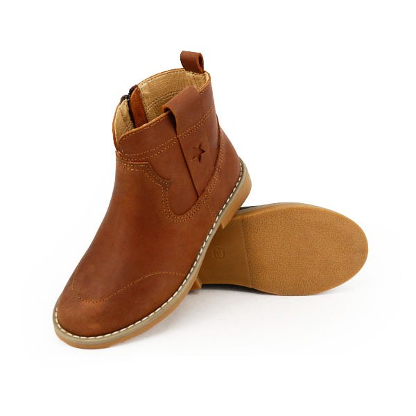 High quality wholesale fashion luxury kids winter leather boots solid color flat children outdoor casual shoes