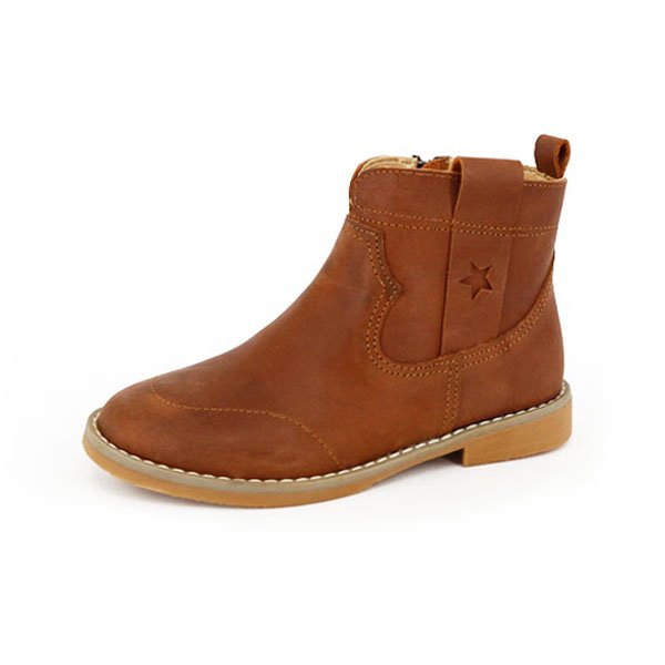 High quality wholesale fashion luxury kids winter leather boots solid color flat children outdoor casual shoes