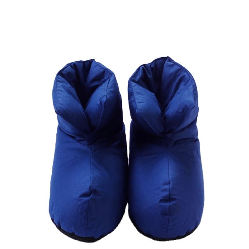 Lightweight Down Feather Filled Shoe Boots Slippers quilted warm down boots booties slippers
