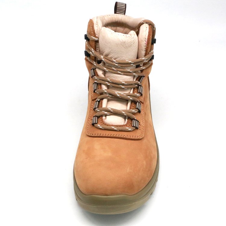 ENTE SAFETY New Fashion Construction Functional Shoes Breathable Nubuck Leather Men's and Women's Steel Toe Work Boots