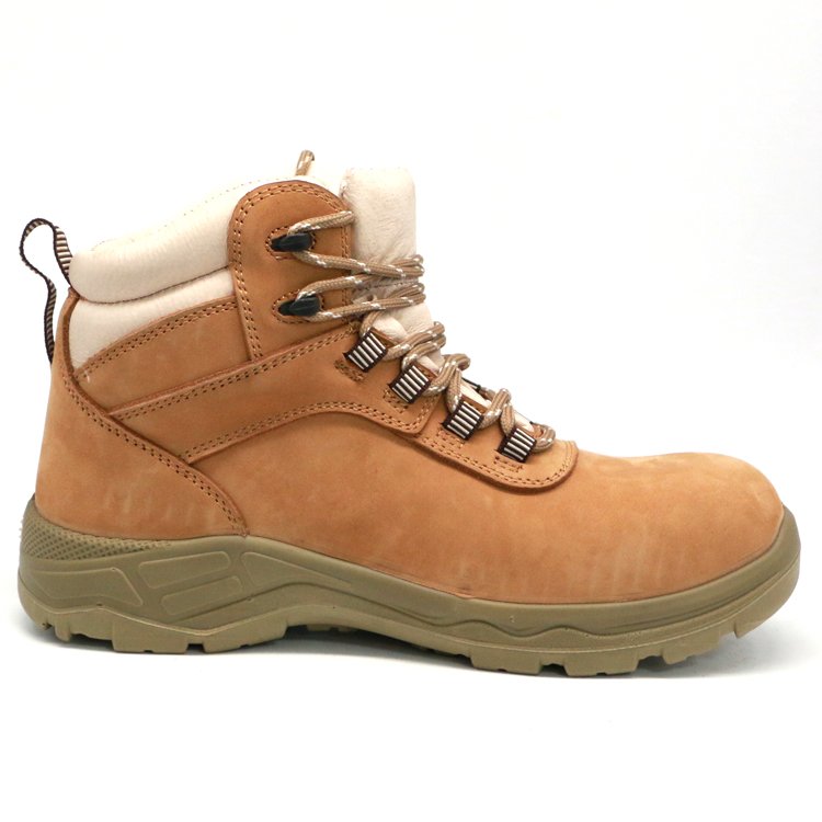 ENTE SAFETY New Fashion Construction Functional Shoes Breathable Nubuck Leather Men's and Women's Steel Toe Work Boots