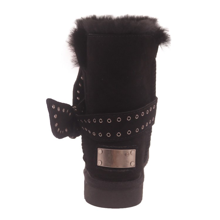 CF-009 100% Australian Double Face Winter Genuine Leather Attractive And Warm Latest Design Factory Winter Snow Boots Supplier