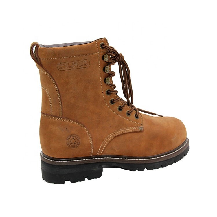 Lightweight High Quality Men's Shoes Autumn Brown Men's Work Leather Boots Desert Mid Casual Boots New Tide British