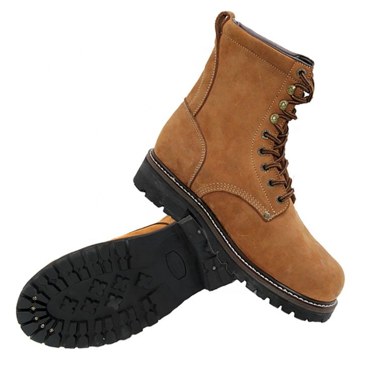 Lightweight High Quality Men's Shoes Autumn Brown Men's Work Leather Boots Desert Mid Casual Boots New Tide British
