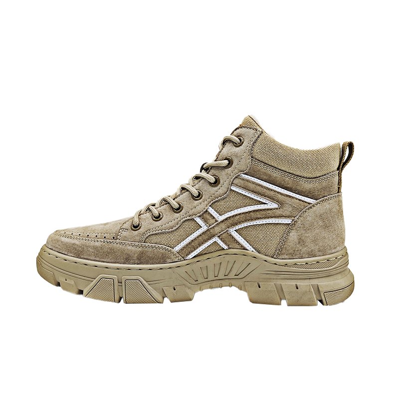 Custom waterproof men keep warm snow boots best non slip hiking boots durable trekking hiking shoes men
