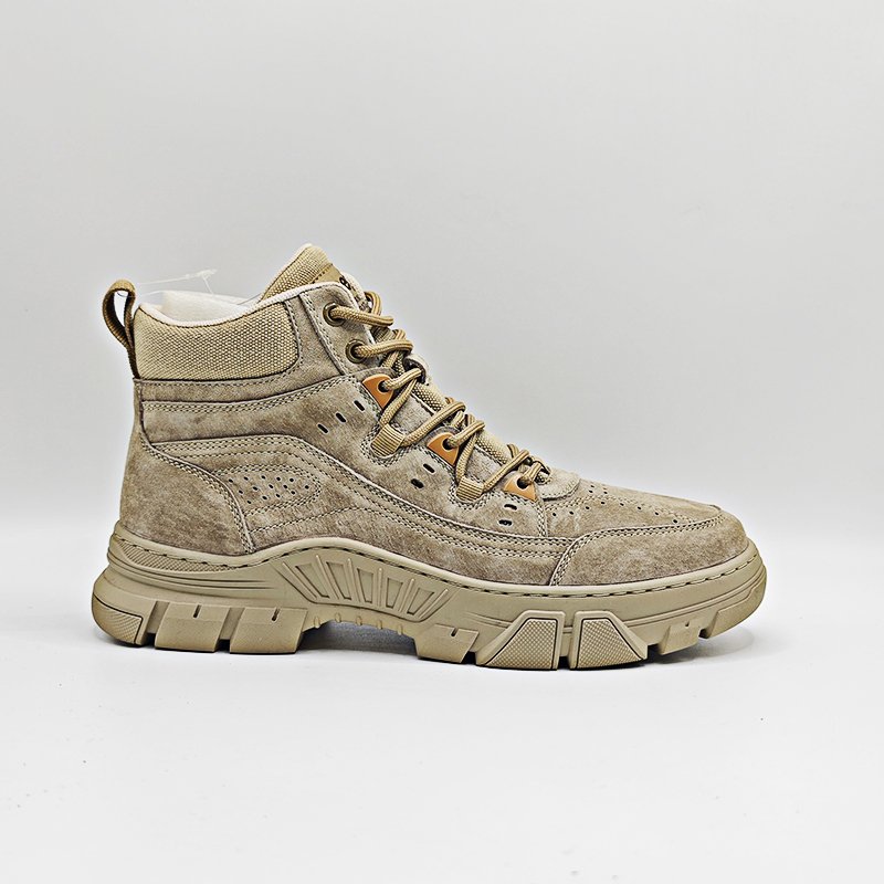 Custom waterproof men keep warm snow boots best non slip hiking boots durable trekking hiking shoes men