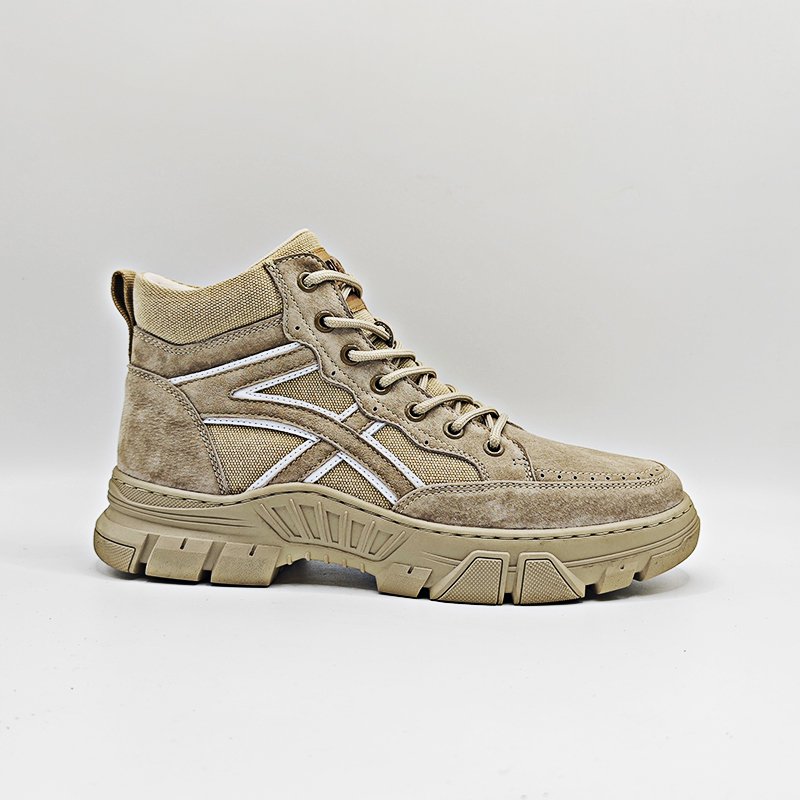 Custom waterproof men keep warm snow boots best non slip hiking boots durable trekking hiking shoes men