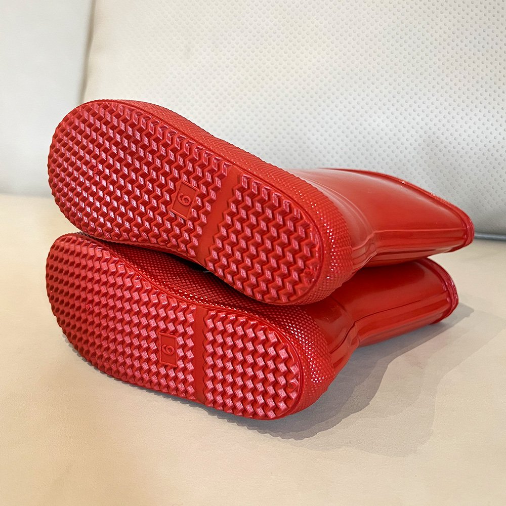 Children Jelly Midi Rain Boots Solid Color Hot Sale Baby Toddlers Soft Boys Girls Fancy Beautiful Water Shoes