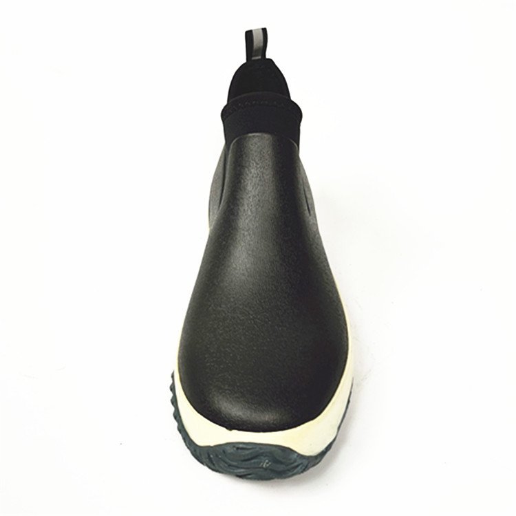 Neoprene Ankle Boots Promotional Various Good Quality Brown Men Rubber Rain Boots