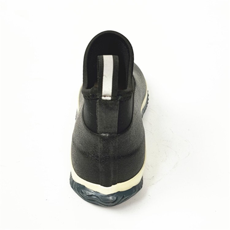 Neoprene Ankle Boots Promotional Various Good Quality Brown Men Rubber Rain Boots