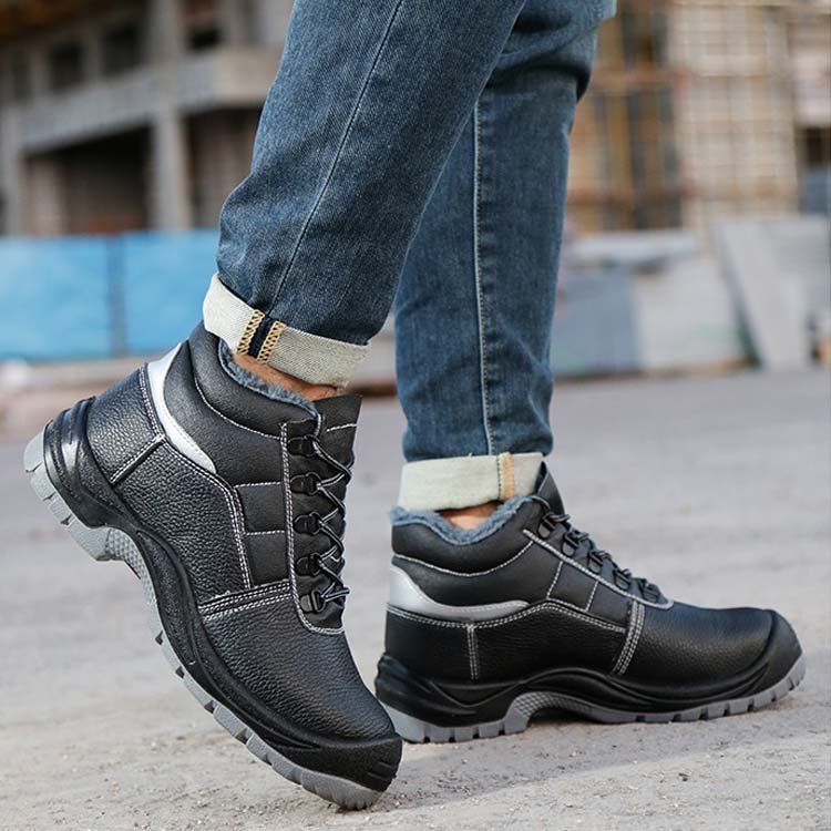ANT5 S1P S3 Genuine Leather Anti Puncture Anti Static Working Boots Safety Boots with Anti-impact Steel Toe