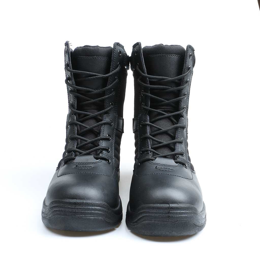 manufacturer factory custom safety shoes for men steel toe boots anti smashing slip resistant leather cut resistant wholesale s3