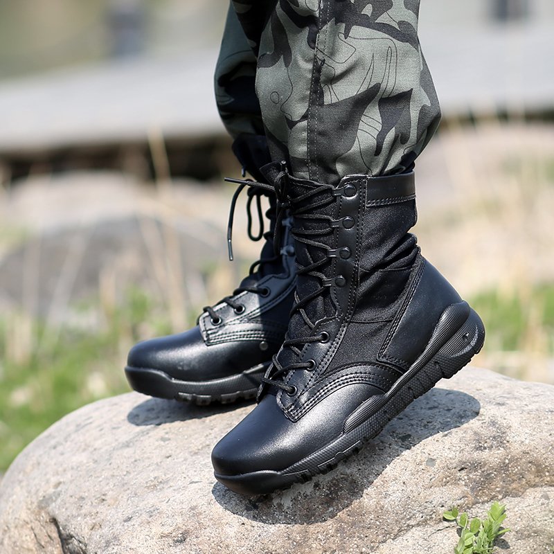 Wholesale top quality Breathable Boots desert Non-slip training shoes outdoor Ultra-light hiking boots