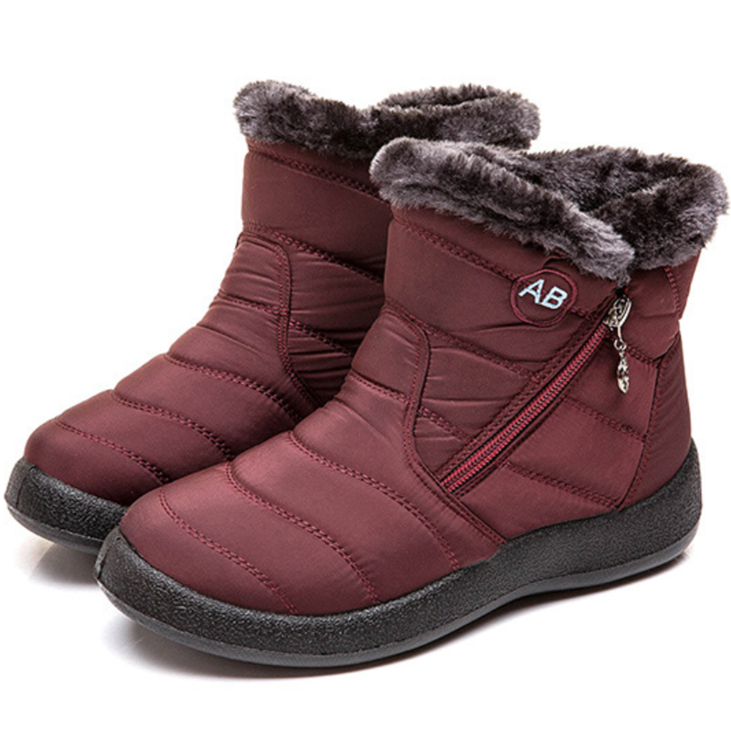 China Factory Cheap Price Wholesale Warm Fur Lining Convenient Ladies Winter snow Boots