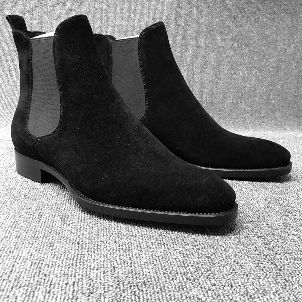 Dropshipping Suede Chelsea Casual Boots for Men Plus Size Men's Boots