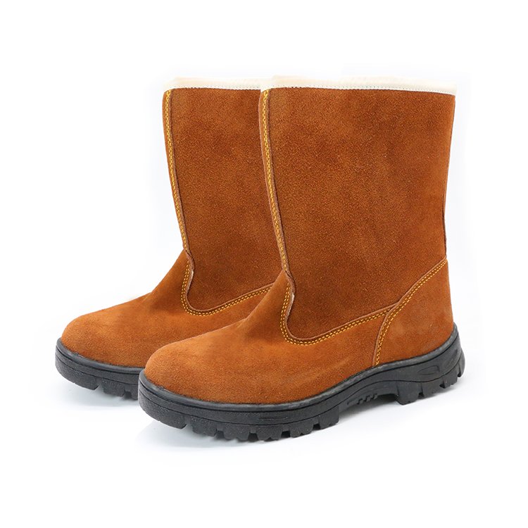 High Cut Fire Resistant Welder Work boot shoes Wholesale Brand non-slip Industrial Steel Toe work Safety Shoes boots