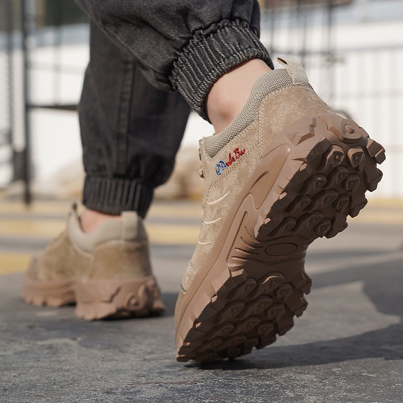 China Wholesale Breathable Anti-Smash And Anti-Puncture Leather Welding Insulated Steel Toe Custom Safety Shoes Work Boots