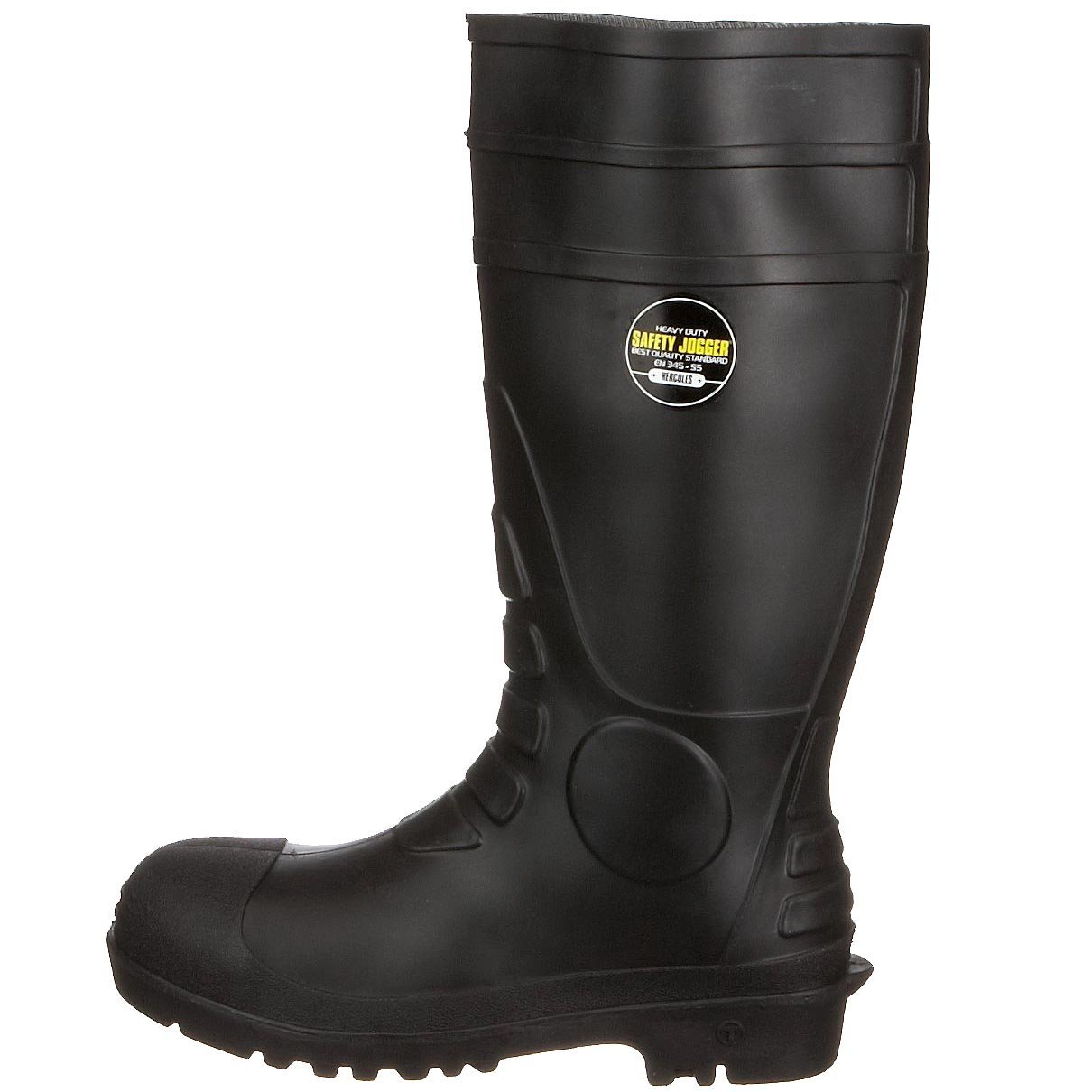 Botas De Trabajo Para Hombre High Quality Industry Use 100% Pvc Waterproof Steel Toe Steel Sole Safety Jogger Gum Rain Boots