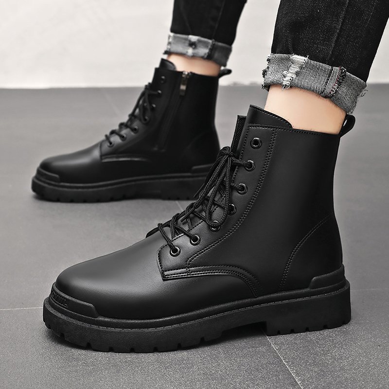 Men's Ankle Boots Lightweight Chelsea Boots Classic Casual leather boots For Men Shoes