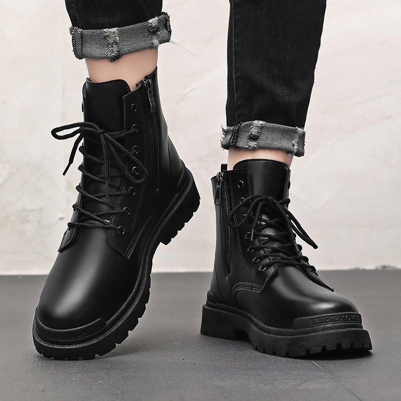 Men's Ankle Boots Lightweight Chelsea Boots Classic Casual leather boots For Men Shoes