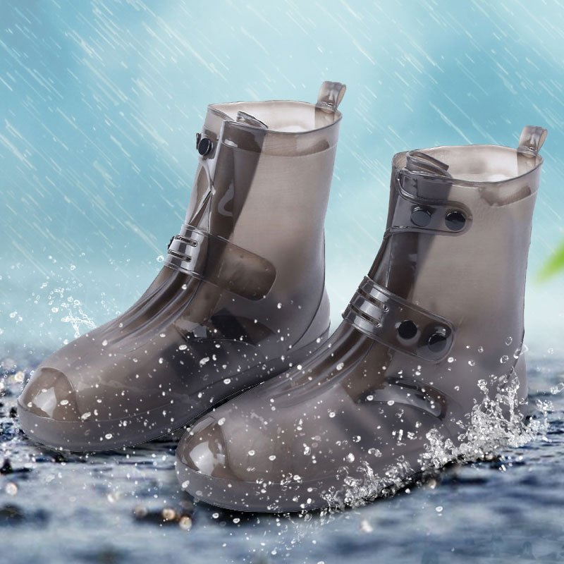 QIAN Rain Boot/ Shoe Cover - Grey