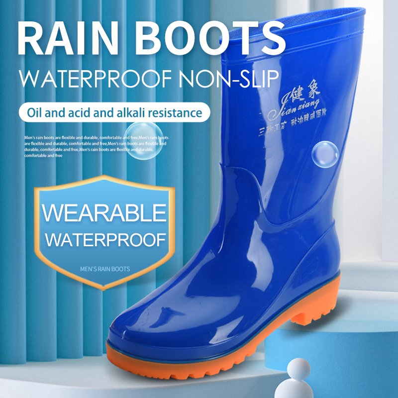 Cheap Welliest,Safety Gumboots,Rubber Rainboots For Gardening&Agriculture rainy boots