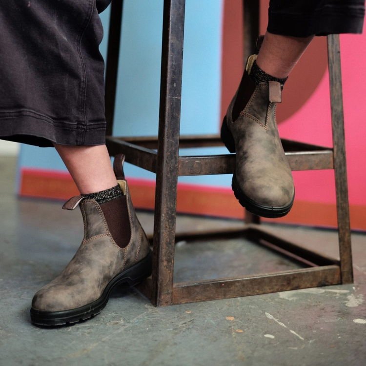 Women Chelsea Boots Wholesale Fashion Ladies Winter PU Casual Riding Shoes Lug Sole Thick Ankle Botas Chelsea Boots For Women