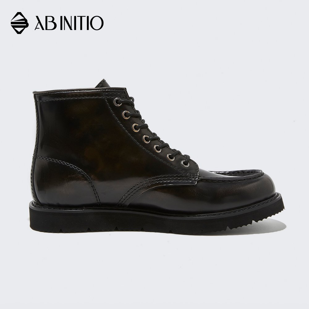 High Quality Modern Genuine Leather Ankle Shoes Men Business Boots