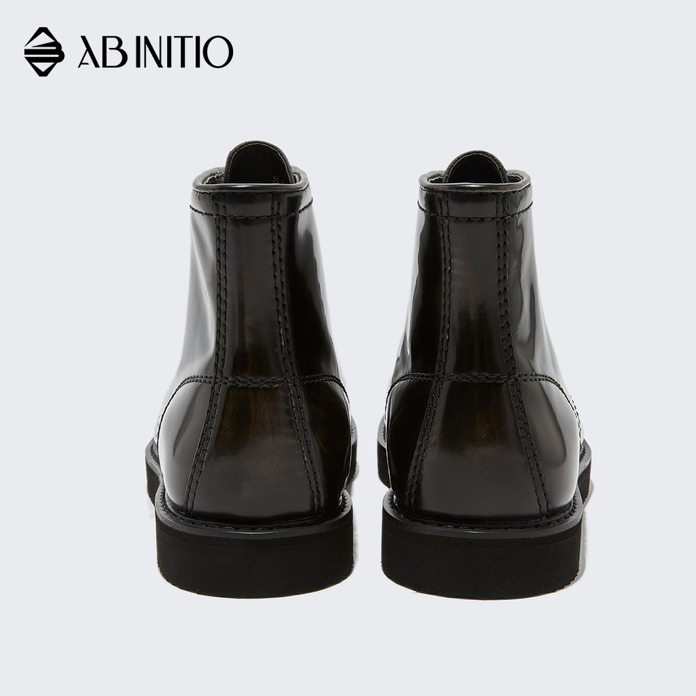 High Quality Modern Genuine Leather Ankle Shoes Men Business Boots
