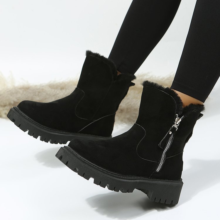 Factory Direct Wholesale cotton warm for boot plus size boots for women fake fur snow boot